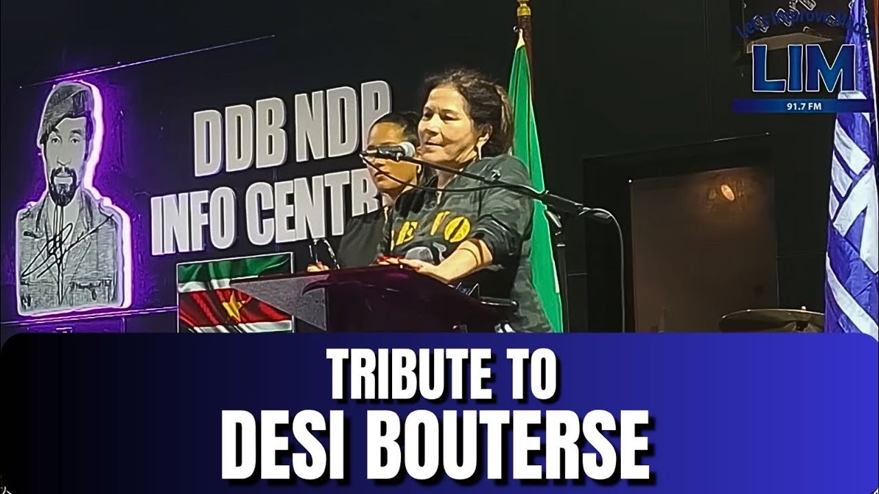 MAANDAG 13 OKT 2025 || REPORTAGE HERDENKING DESI BOUTERSE TE DDB INFO CENTRUM