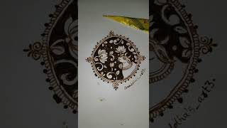 Minimal mandala Art.🪷🎨#hennadesigns #youtuber #youtubevideo #shorts #viralshorts #growmyaccount #art