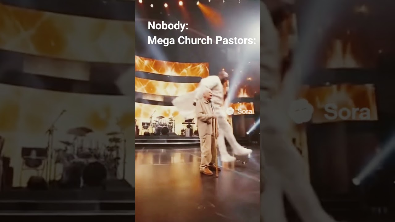 mega Church Pastors be like: 