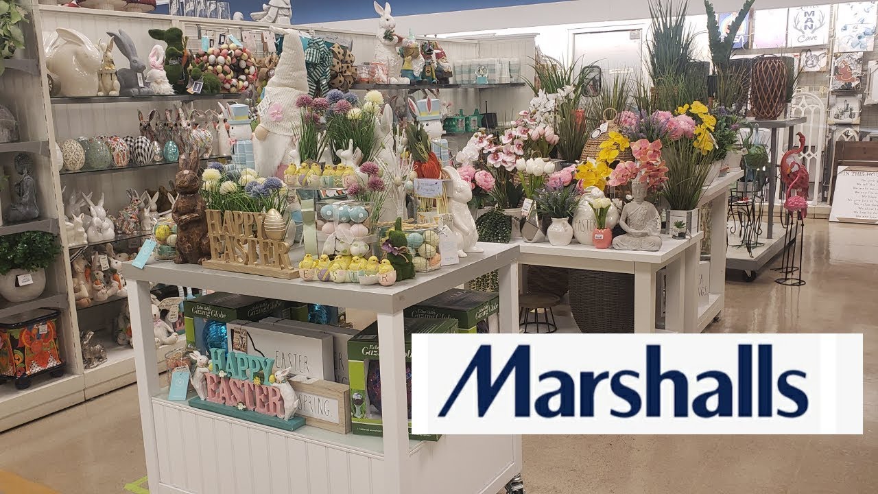 Marshalls Home Decor Easter Decorations Shop with me