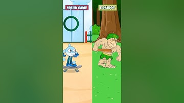 【BRAINROT】Squid Game… But Everyone Turns Brainrot! 😵#Short