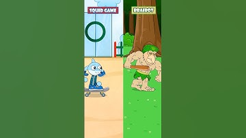 【BRAINROT】Squid Game… But Everyone Turns Brainrot! 😵#Short