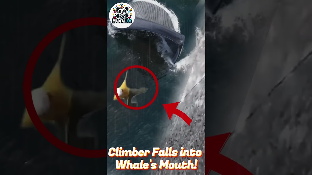 The Climber Falls Into the Whale's Mouth - You Won't Believe What Happens Next! part2