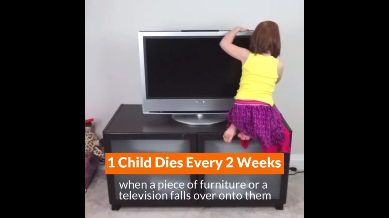 Dreambaby Flat Screen TV Saver Child Safety Anti Tip Tipping Over Straps L860