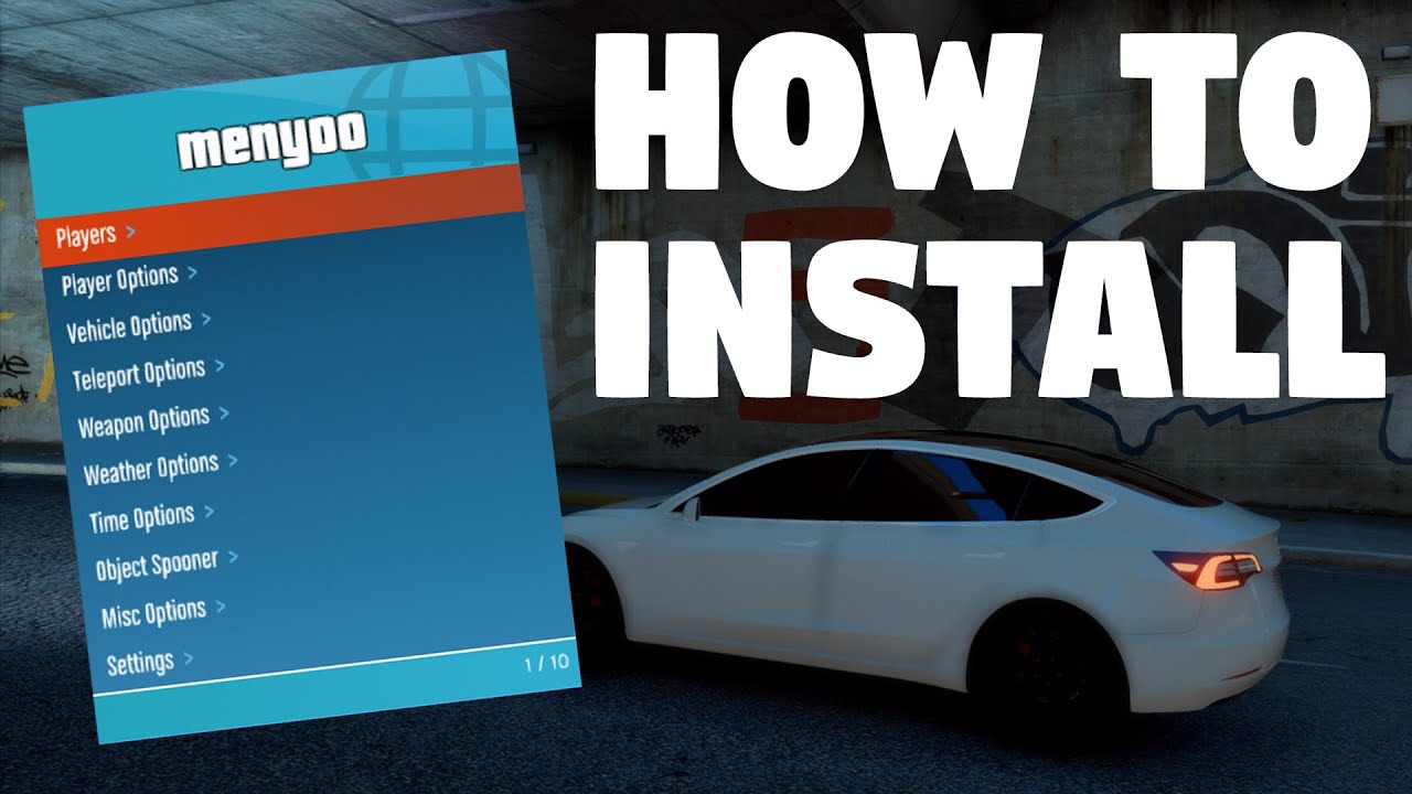 How to get a mod menu in GTA 5 #gta #gta5 #bmw #car #gtaonline