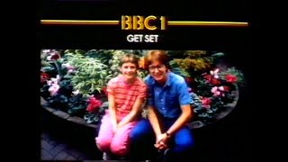 BBC1 Continuity - Get Set 1983 2nd July 11am - Mark Curry - Tears for Fears