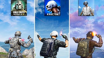 CODM vs New State vs PUBG Mobile - Physics and Details Comparison