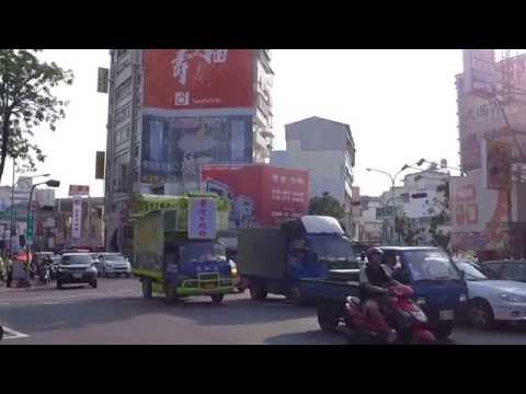 記錄台灣快樂法理革命`台南大遊行以前支持入聯的戰車