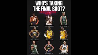 JALEN ROSE ASKS WHO IS TAKING THE LAST SHOT?