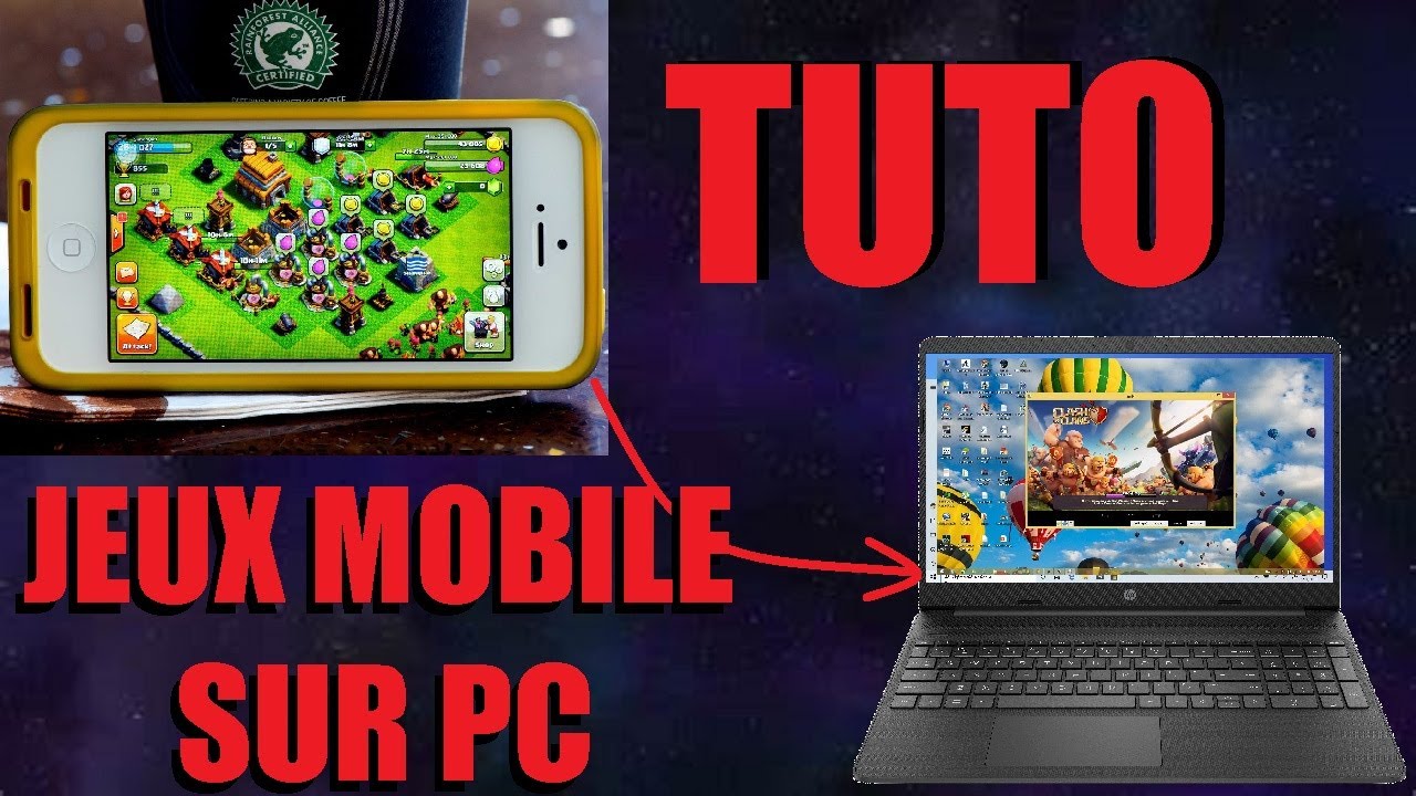 TUTO 2022 Comment jouer a des jeux mobile sur son ordinateur - YouTube