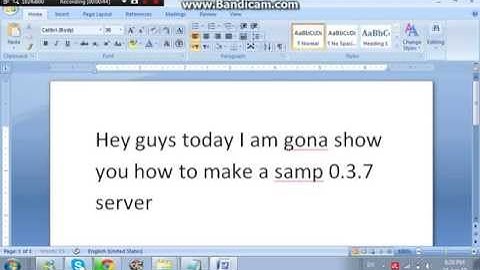 Tutorial How To Make A Samp 0.3.7 Server