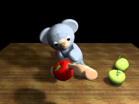 Interactive Creature Demo with SprBlender