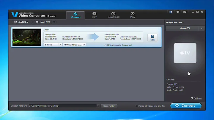 How to Play MKV Files on Apple TV in Mac or Win (Windows 8 included)