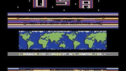 USA United Software Alliance Intro - Commodore 64 - C64 - R-Type - Cracktro
