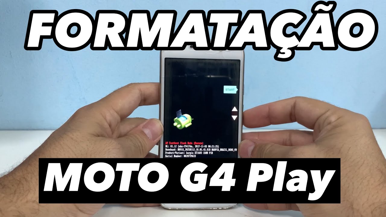 Como resetar Motorola Moto G4 Plus / G4 Play - Cia Computadores Tutoriais