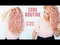 Wake up with great curls! Wash day overnight curly hair routine