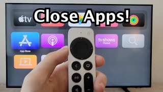 Apple TV 4K How to Close Apps! screenshot 4