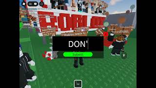 Roblox Bring back chat! Protest game