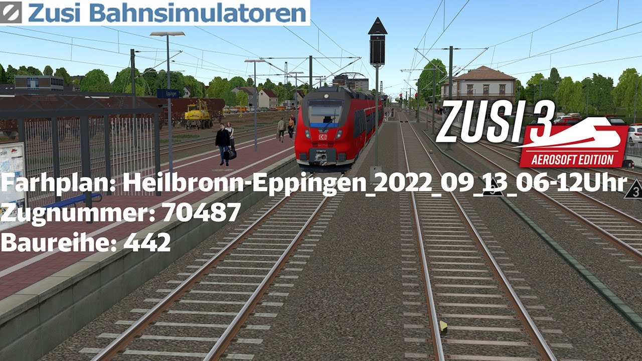 | ZUSI 3 | Schulungsfahrt für den neuen RE Heilbronn - Eppingen Karlsruhe | BR 442