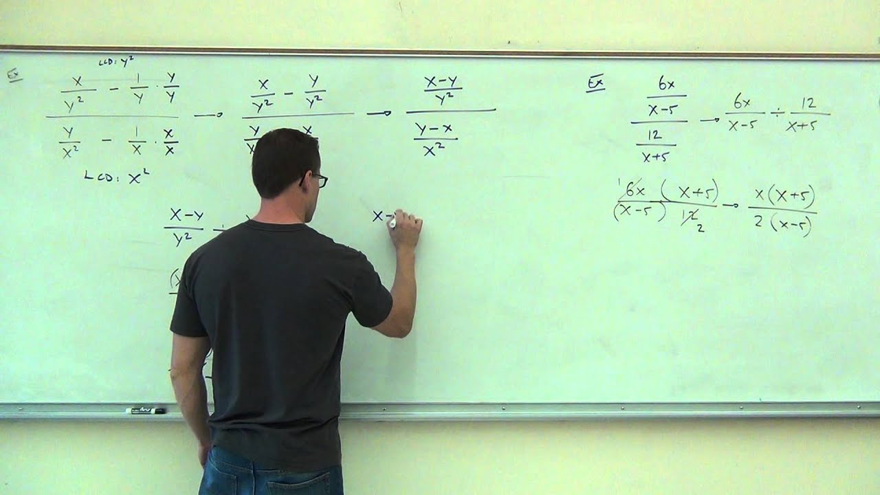 Intermediate Algebra Lecture 7.7 Part 2 - YouTube