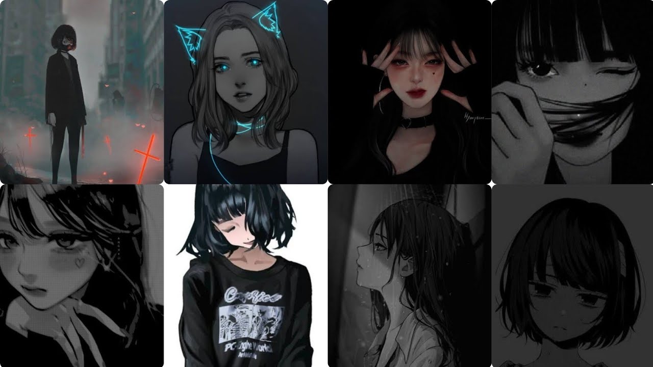 Dark Anime Girl PFP in 2023  Dark anime girl, Anime girl, Dark anime