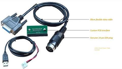 Atari ST to Gotek External Disk Drive Connection Cable [14 pin DIN to IDC]