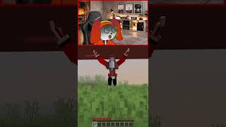 Looks like JJ GIRL is stronger than JJ 🤣 - Maizen Minecraft Animation #shorts