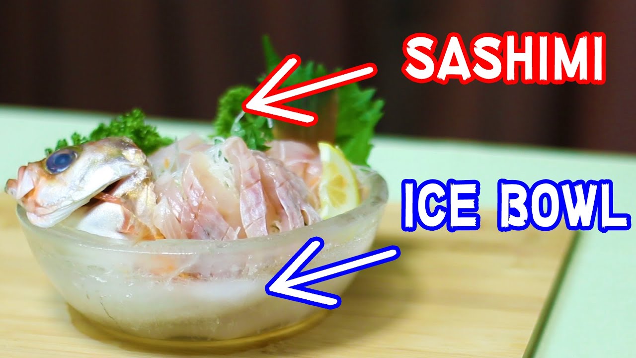 第３弾 氷の皿の作り方 How To Make Ice Bowl Using 2 Bowls ヒビ入ってんじゃん編 Youtube