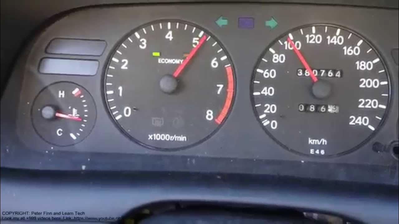 How works kick down in automatic gearbox Toyota Corolla YouTube