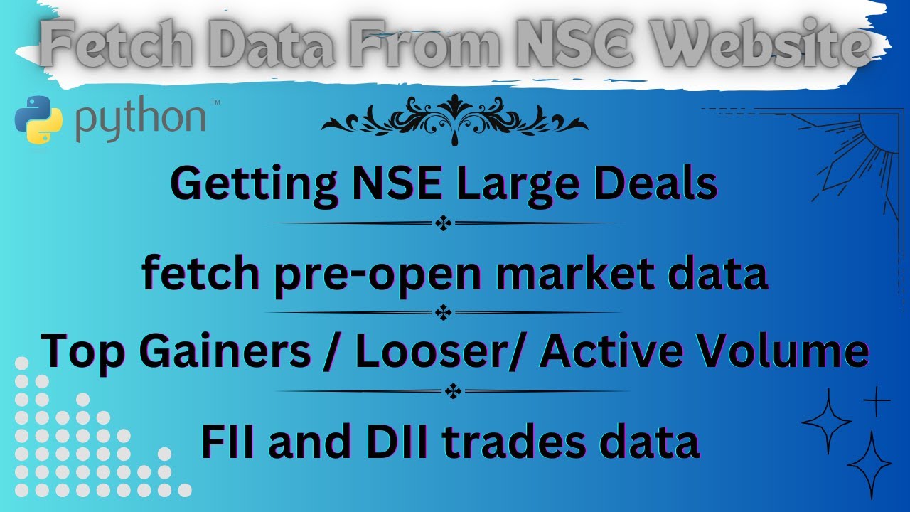 How To Extract Daily Stock Data From Nse Website Pre Market Data NSE how-to-extract-daily-stock-data-from-nse-website-pre-market-data-nse