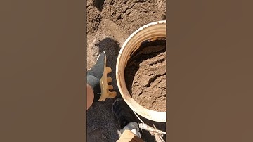 Building an earthen floor with friends #construction