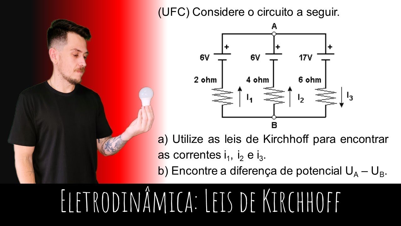 Cicloficinas – Dicas de Física: Resolvendo circuitos elétricos com as leis  de Kirchhoff – CAED