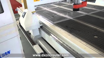 cnc router 1530 with vacuum working table and dust system show带维宏机箱）