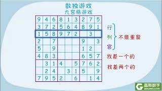 3018 数独游戏 | 高斯 小学奥数知识点视频 | math olympiad #数学奥利匹克 screenshot 5
