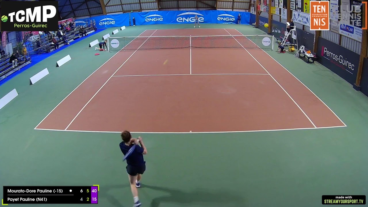 Court 2 : Mourato-Dore Pauline (-15) 🆚 Payet Pauline (N41)