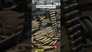 US Army heavy machine gun #shorts #militarytech