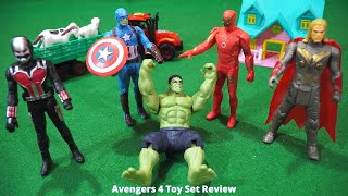 Avengers Superhero Toy set Review II Avengers 4 toys II Avengers endgame toys I Hulk superhero toy