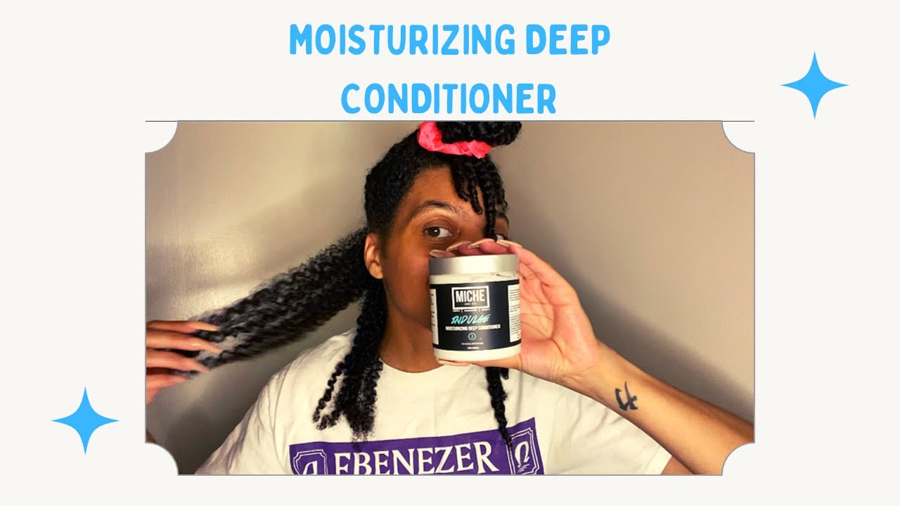 Miche Don’t Be Coming To Play!!! Testing out Miche Indulge Deep Conditioner | Tashay Leniece