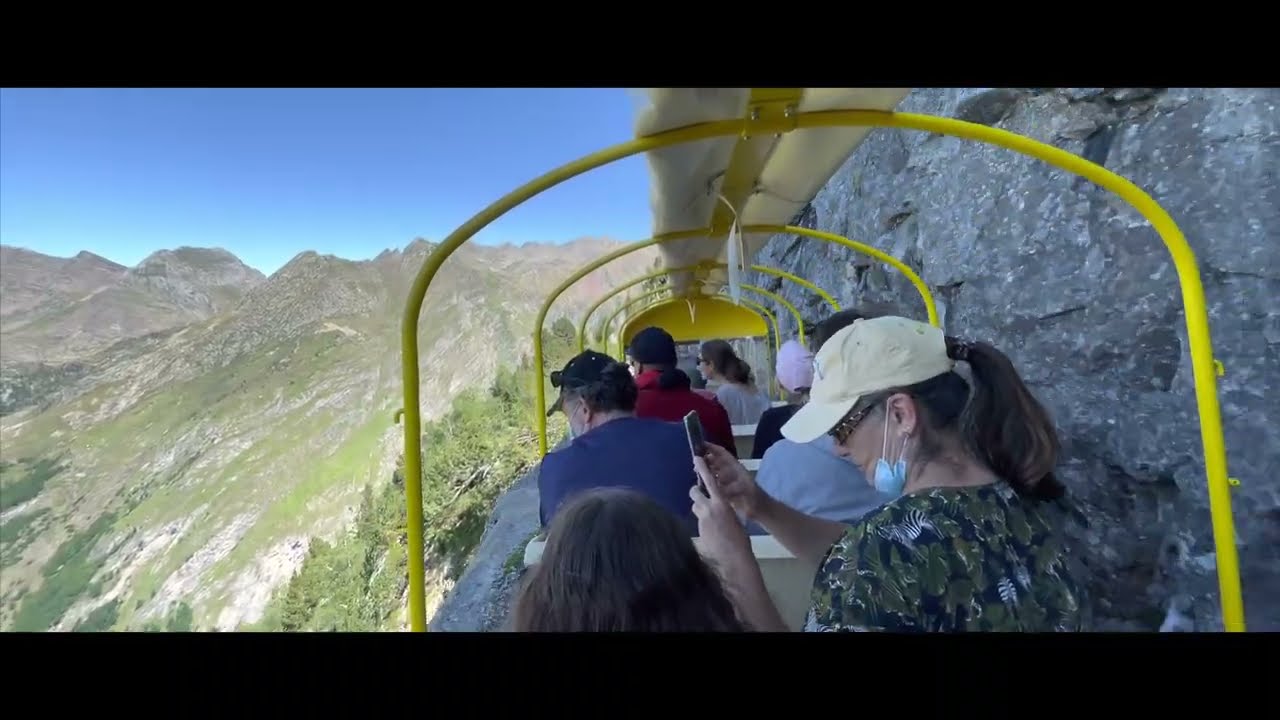 le Train d'Artouste, vallée d'Ossau, Laruns - Video 4K HDR