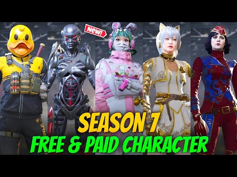 Season 7 All New Upcoming Free & Paid Character Skins+New Collab Character | CODM S7 Leaks 2026