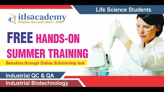 Free Hands-on Biotech Summer Training