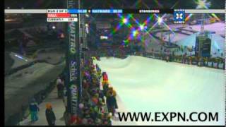 Tanner Hall 2008 X-Games Pipe Run