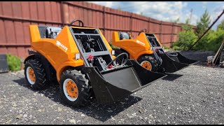 картинка: Мини погрузчик / мини трактор НАНУК. Обзор комплектаций. Mini loader for home and garden