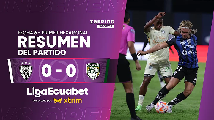 IDV 0 - 0 Orense SC / Fecha 6 - Primer Hexagonal  / Liga Ecuabet conectada por Xtrim