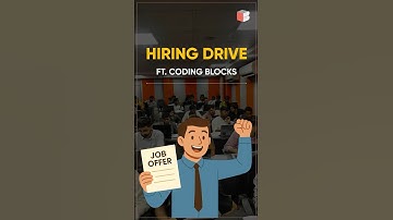 How does a Hiring Drive at Coding Blocks really look like? 👀 | #placementdrive #hiring #tech #code