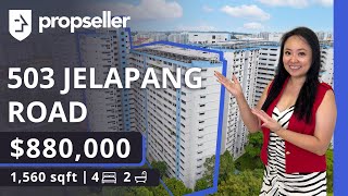 The Perfect Family Home: Spacious 4-BR Unit @ 503 Jelapang Road | Propseller Property Tours