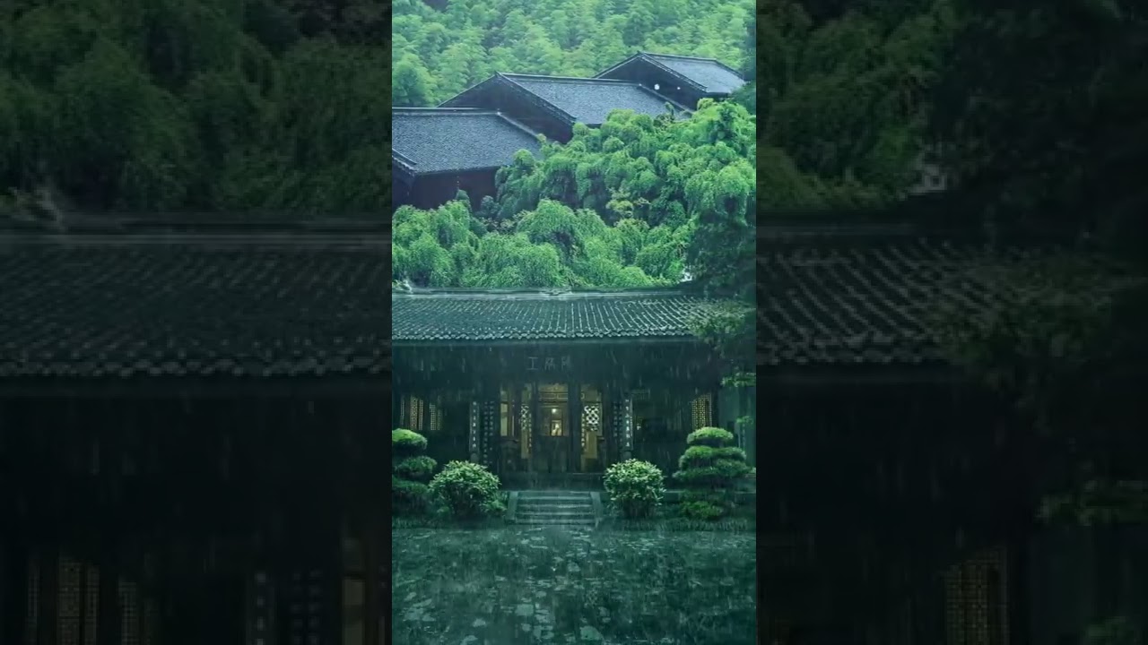 Lying at night listening to the wind and rain