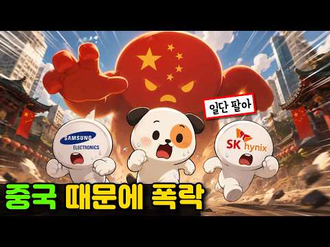 "삼성전자 -8%, 하이닉스 -<strong>11</strong>%" 악재가 2개입니다