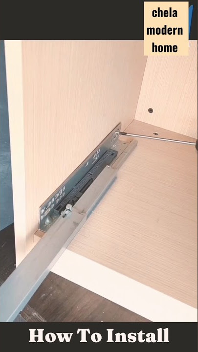 Quadro channel installation @chela_modern_home #hardware #shortvideo #viralvideos