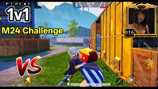 Real M24 King🔥 Challenge Me For 1v1 Match // Sniper 🤡 Only//Bgmi - Mustak Youtubar Mg #foryou #fyp